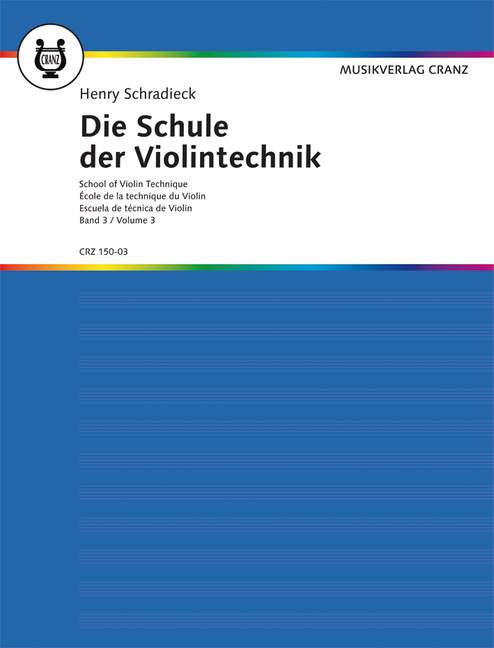 Die Schule der Violintechnik Band 3