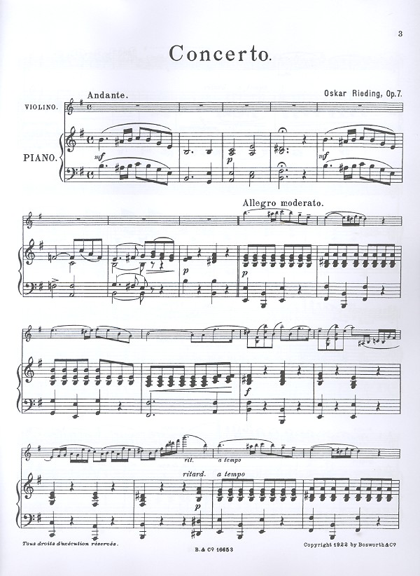 Concerto e-Moll op.7