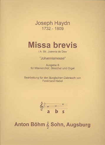 Missa brevis in honorem sancti Joannes de deo