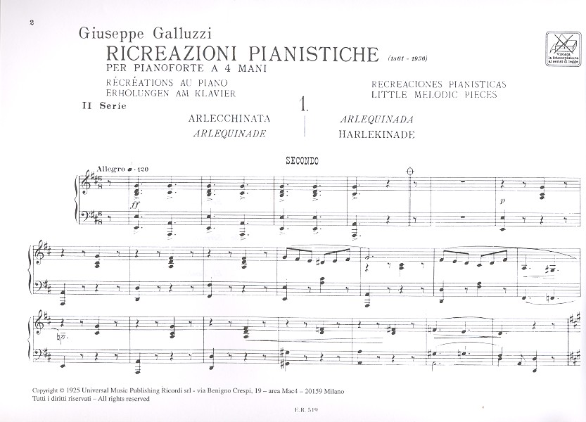 Ricreazioni pianistiche vol.2
