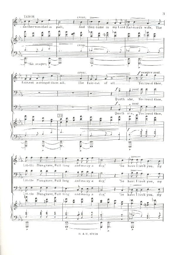 The Ballad of little Musgrave and Lady Barnard