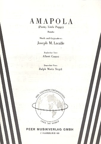 Amapola: Einzelausgabe