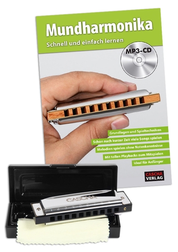 Blues Mundharmonika-Set (+QR-Code)