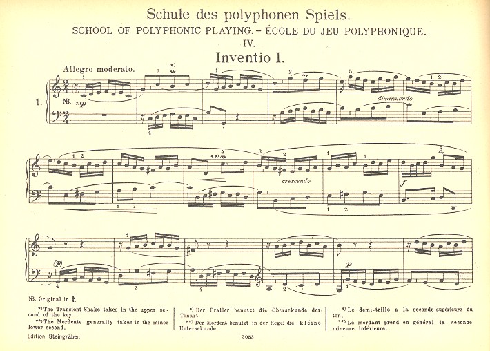 Schule des polyphonen Spiels Band 4