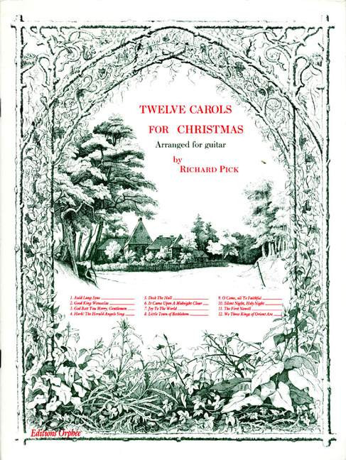 EO25 12 Christmas Carols for voice and guitar