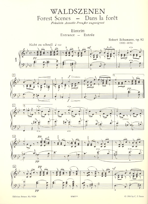 Waldszenen op.82