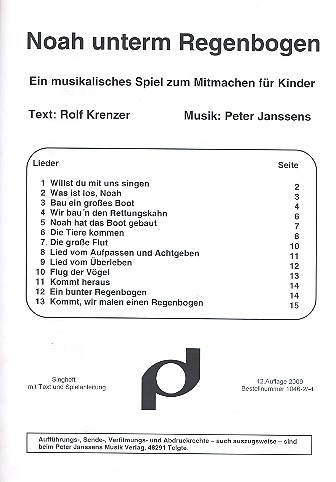 Noah unterm Regenbogen