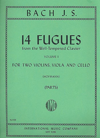 14 Fugues vol.1 (from the 'well-tempered Clavier')