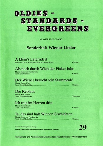 Oldies Standards Evergreens Band 29: