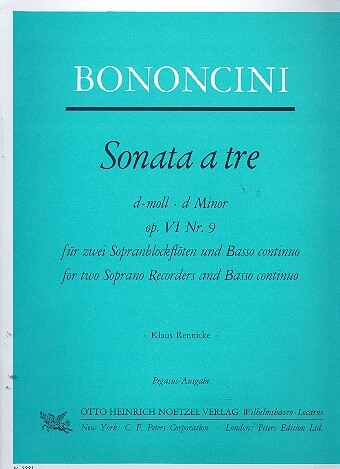 Sonata à tre op.6,9