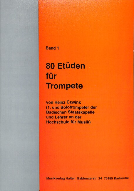 80 Etüden Band 1