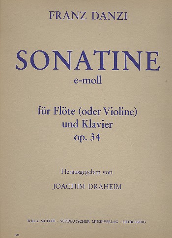 Sonatine e-Moll op.34 