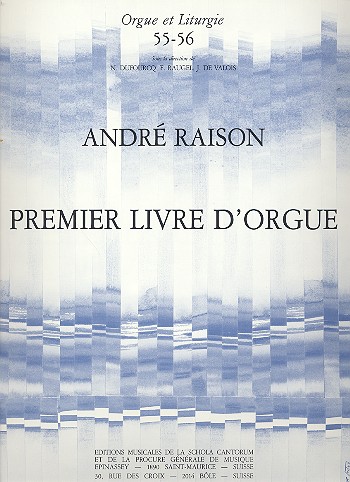 Premier Livre d'Orgue