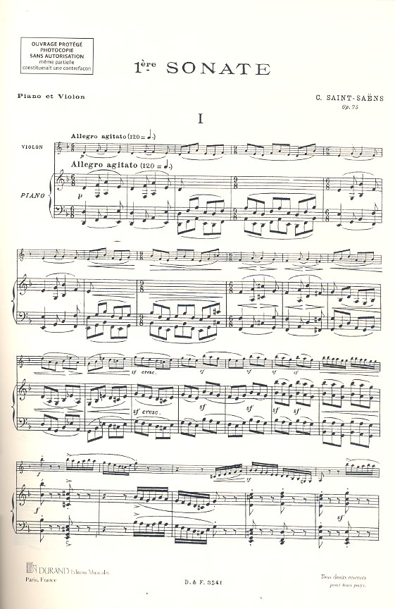 Sonate ré mineur no.1 op.75