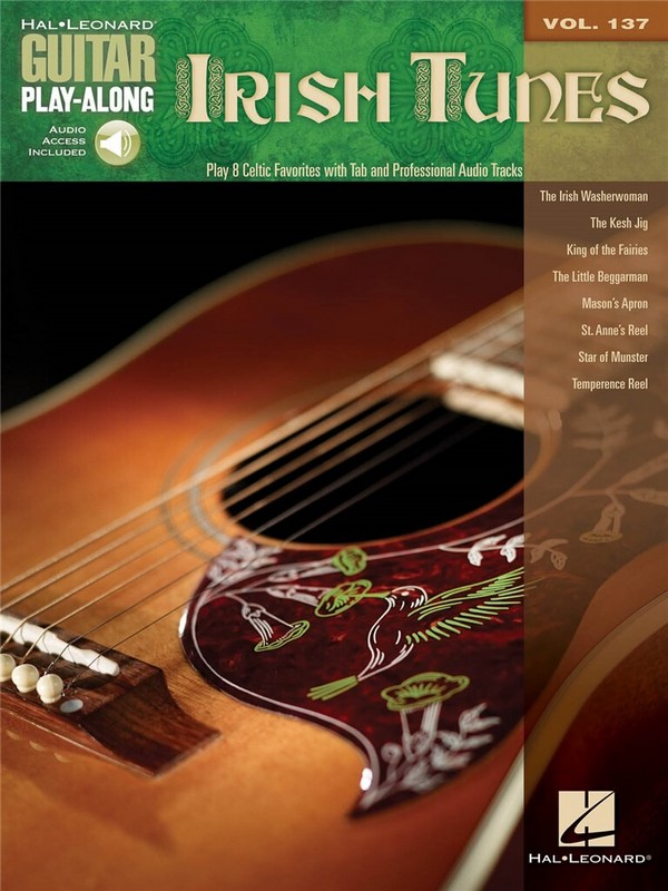 HL00701966 Irish Tunes (+CD): guitar playalong vol.137