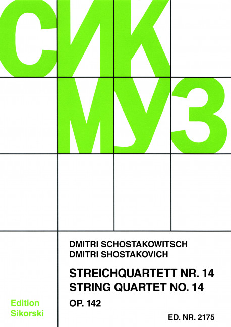 Streichquartett Nr.14 op.142