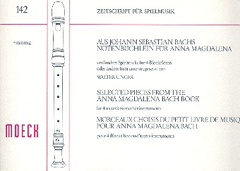 Aus dem Notenbüchlein für Anna