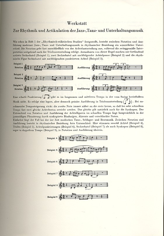 Rhythmisch-stilistische Studien Band 2
