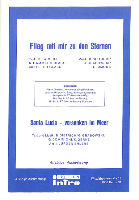 Flieg mit mir zu den Sternen  und