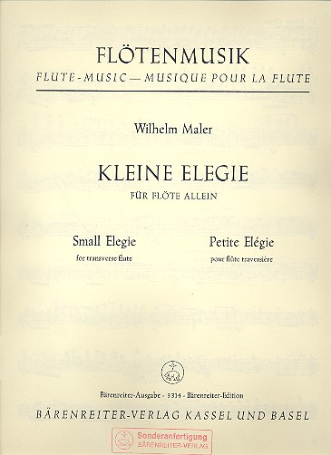 Kleine Elegie 