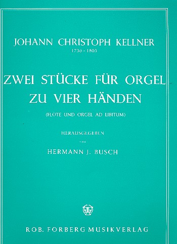 2 Stücke (Fuge und Quartetto)