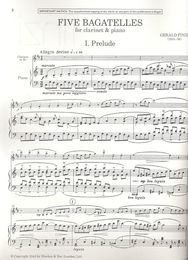 Five Bagatelles op. 23