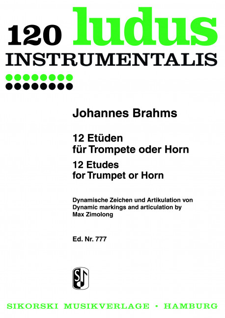 12 Etüden für Horn (trp)