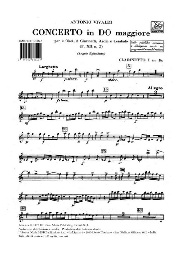 Concerto do maggiore RV559