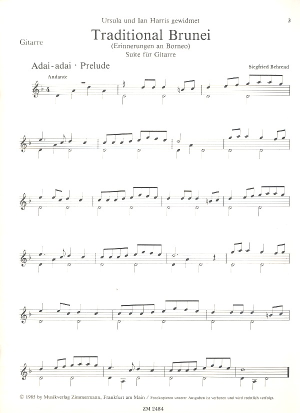 Traditional Brunei - Erinnerungen an Borneo