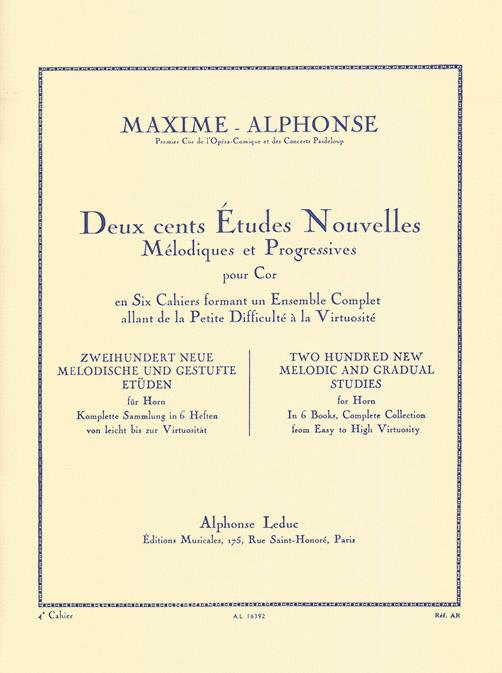 200 études nouvelles vol.4