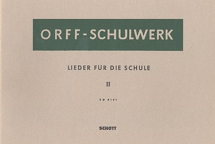 Lieder für die Schule Band 2