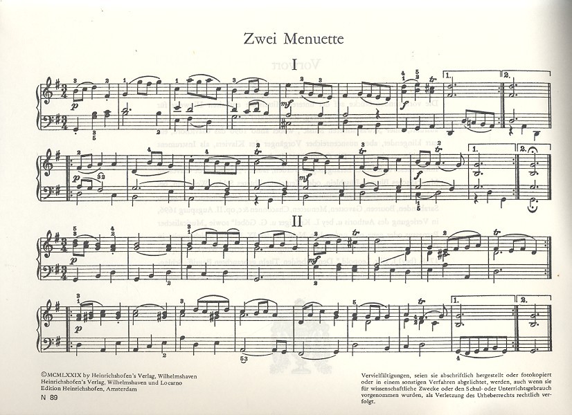 Musikalisches Blumenbüschlein