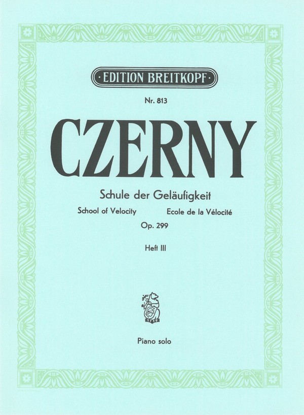 Schule der Geläufigkeit op.299 Band 3