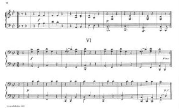 6 ländlerische Tänze