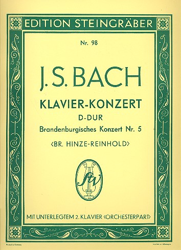 Brandenburgisches Konzert D-Dur Nr.5 BWV1050