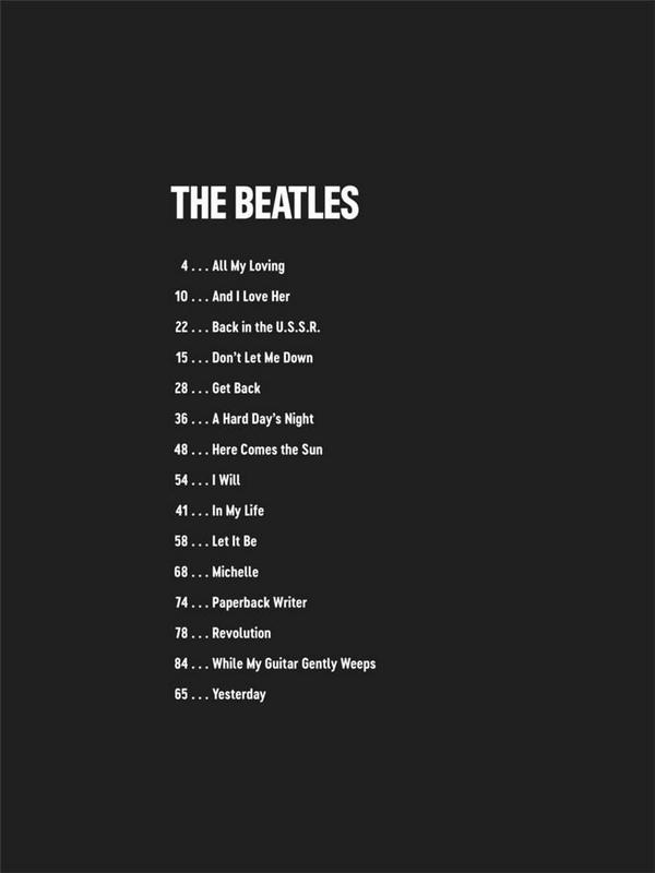 HL00244968 Deluxe Guitar Playalong vol.4 - The Beatles (+Online Audio