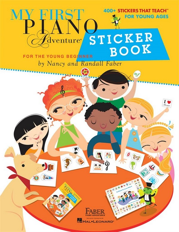 My first Piano Adventure Sticker Book