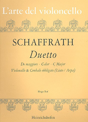 Duett C-Dur für Violoncello