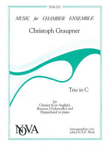 Trio c major for clarinet, bas-