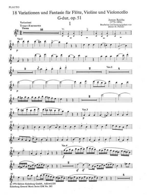18 Variationen op.51