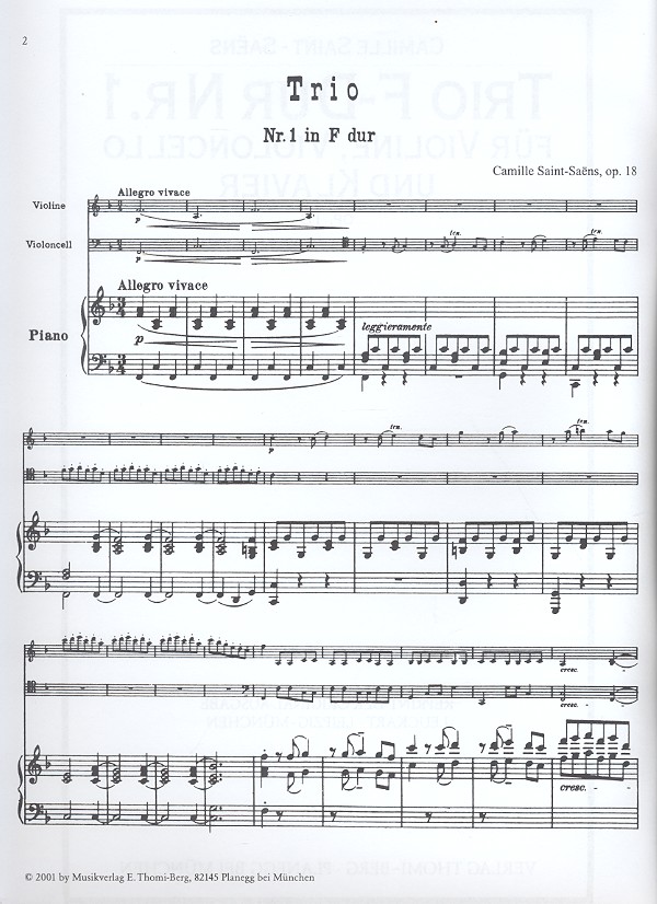 Trio F-Dur Nr.1 op.18