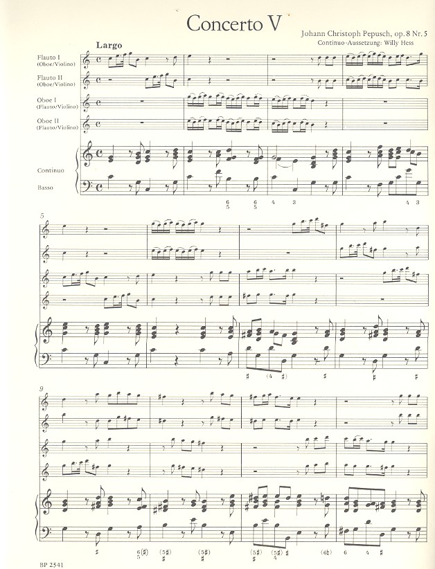 Concerto C-Dur op.8,5 für