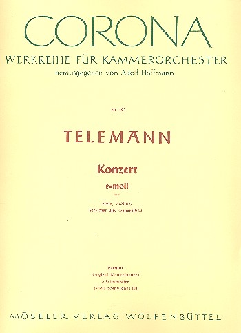 Konzert e-Moll