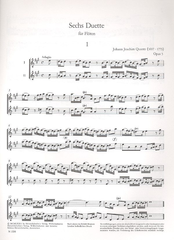 6 Duette op.5,1-3