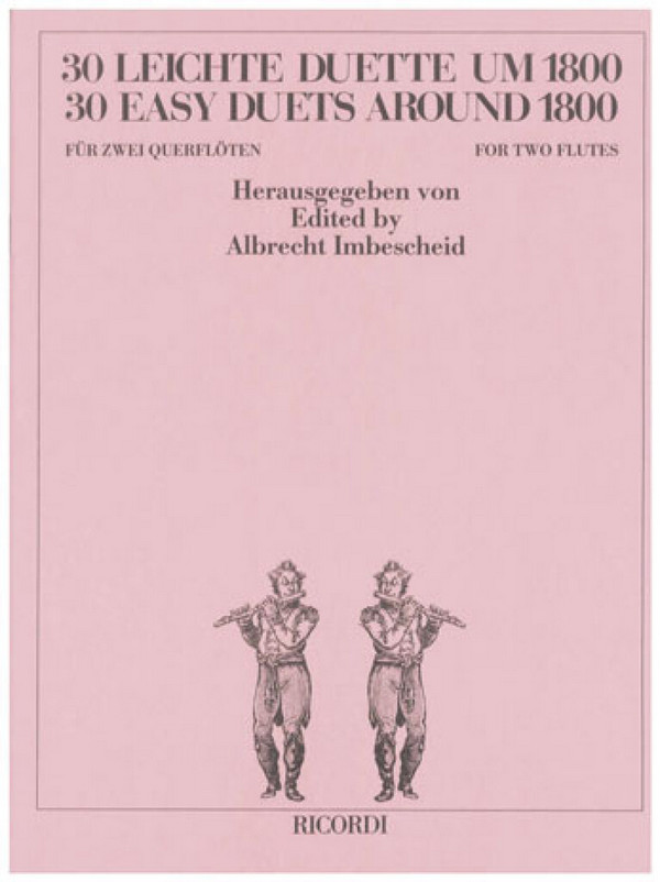 30 leichte Duette um 1800