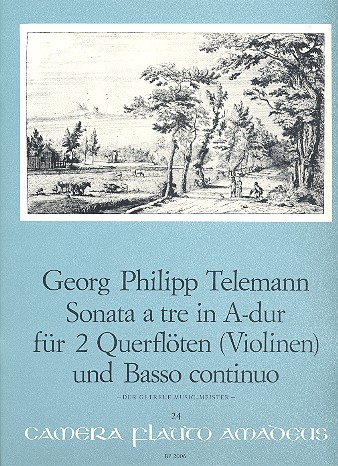 Sonata a tre A-Dur für 2 Flöten