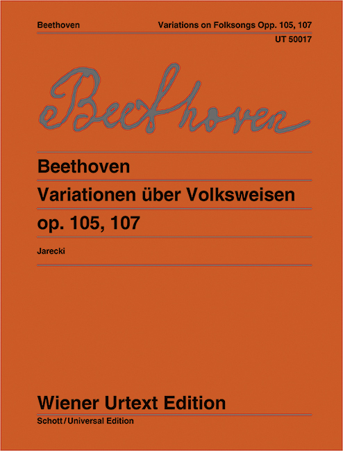 Variationen über Volksweisen op.105 und 107