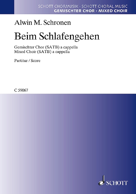 Beim Schlafengehen