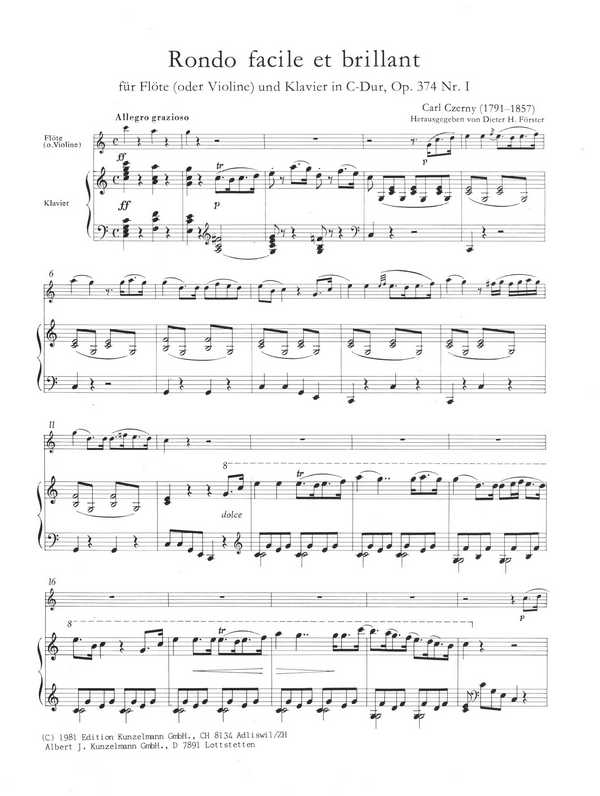 Rondo facile et brillant op.347,1