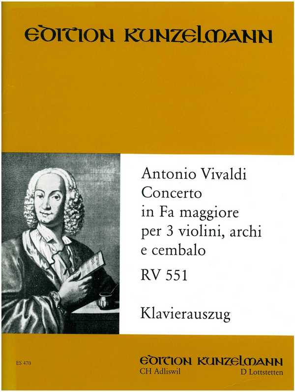 Konzert F-Dur RV551